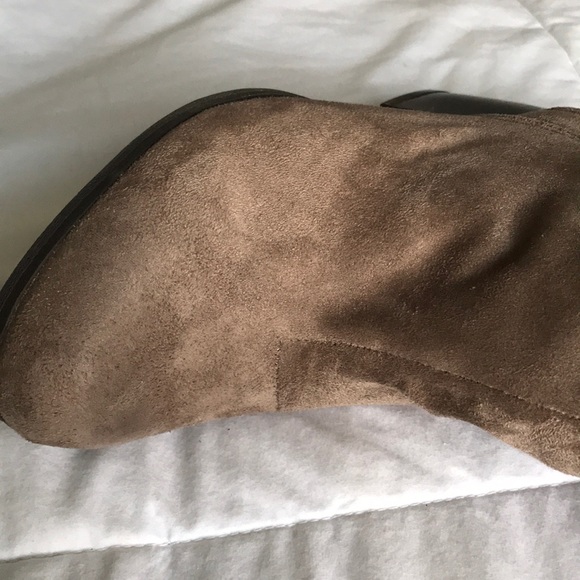 Quips Brown Suede Booties - Picture 3 of 8